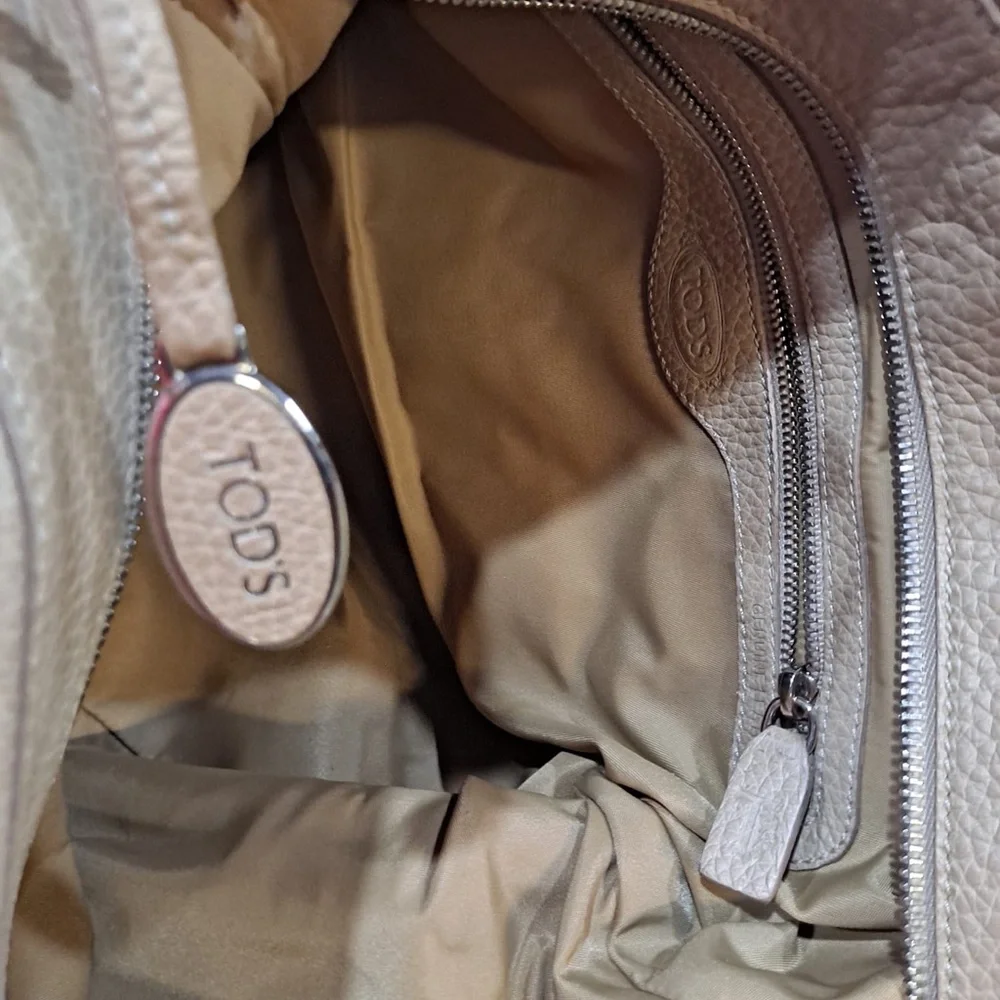 Tod's Tan Leather Satchel - Picture 4 of 11